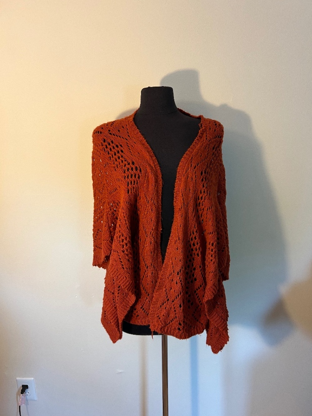 Say What? Burnt Orange Cardigan